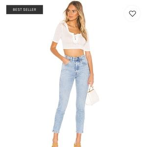 High Waisted Levi’s 501 Skinny Jeans.